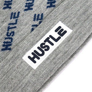 ロゴ男性スポーツビーニー帽子,カスタマイズされたビニアルファベット刺繍入り冬の純粋な色カスタム帽子 - Product Image 2