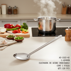 CASAMAX WL AS-1522-42 Mestolo in Acciaio Inox con Impugnatura in Lega di Alluminio Antiscivolo, Utensile da Cucina Durevole ed Ecologico - Product Image 3