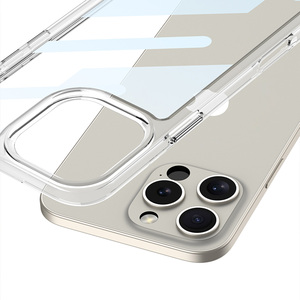 Custodia di lusso trasparente in TPU antiurto custodia rigida in acrilico per <span class=keywords><strong>iPhone</strong></span> 16 15 14 13 12 <span class=keywords><strong>11</strong></span> <span class=keywords><strong>Pro</strong></span> XR XS Max Plus telefono <span class=keywords><strong>compatibile</strong></span> - Product Image 3