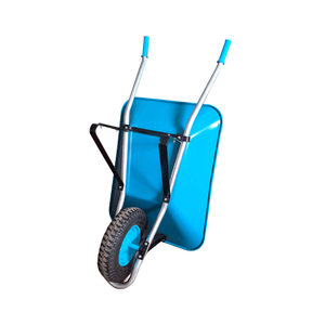 WB7800B roue unique bolivie marché bleu plateau en métal brouette robuste - Product Image 1