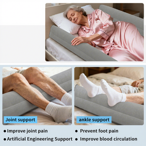 OEM Coussinets de sécurité floqués pour barreaux de lit, coussin de protection <span class=keywords><strong>gonflable</strong></span> pour lit d'hôpital et barrière de lit pour personnes âgées - Product Image 3