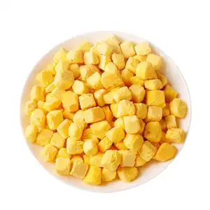 Pet snacks freeze-dried food egg yolk particles low minimum order quantity