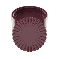 Moulin à herbes VA Grinders Burgundy New Ceramic 3.0, broyage fluide, design sans dents, boîte de haute qualité pour les boutiques