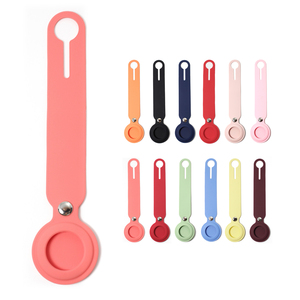 Funda de silicona Beelan para airtag <span class=keywords><strong>apple</strong></span> <span class=keywords><strong>air</strong></span> <span class=keywords><strong>tag</strong></span>, cubierta colorida de silicona europea para perros y mascotas, bajo <span class=keywords><strong>precio</strong></span>, 2021 - Product Image 1