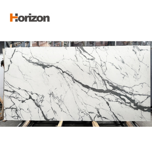Lastra in Pietra Artificiale Horizon, Effetto Marmo Lucido, per Tavoli da <span class=keywords><strong>Cucina</strong></span> e Sala da Pranzo, <span class=keywords><strong>Piano</strong></span> <span class=keywords><strong>di</strong></span> <span class=keywords><strong>Lavoro</strong></span> in Pietra Sinterizzata, Pannello Murale - Product Image 4