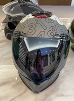 Casco Integral con Certificación DOT, Ventilado, con Auriculares Intercomunicador, Lente Única, Material ABS, Casco de Motocicleta, Compatible con OEM ODM