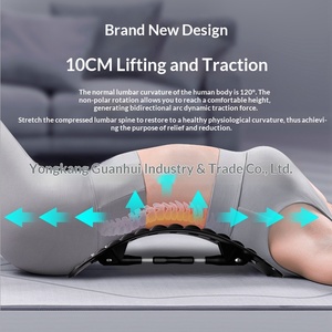 Tavola per Massaggio Lombare in PP TPR, Dispositivo per Sollevamento e Trazione della Schiena, Correzione della Colonna Vertebrale, Attrezzo per <span class=keywords><strong>Fitness</strong></span> e Salute - Product Image 5