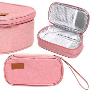 Portable Waterproof Diabetic Insulin <b>Cooling</b> <b>Bag</b> Carry-on Protector Pill Refrigerated Ice Pack Drug Freezer - Product Image 4