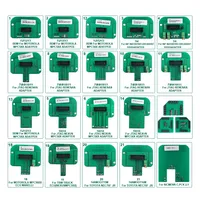 Marco BDM LED de acero inoxidable de alta calidad 2024 con 22 Uds. Adaptadores completos sonda BDM MARCO DE Metal BDM aluminio con pluma de sonda de 4 Uds.