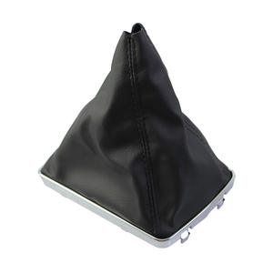 Housse de levier de vitesse Opel Astra H en cuir PU noir, style classique, housse anti-poussière individuelle pour transmission manuelle - Product Image 2