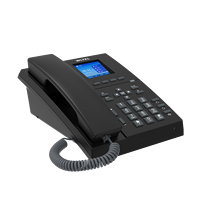 Téléphone IP VoIP Lan d'usine chinoise, téléphone sans fil SIP avec écran couleur de 2,4 pouces, résolution 320x240