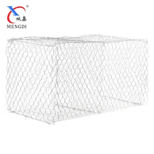 Mạ kẽm gabion hộp lục giác gabion sắt dây lưới giỏ dệt gabion Net