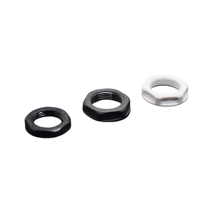 Écrou hexagonal métrique en nylon noir et blanc M5-M114, pince-câble en plastique avec écrou <span class=keywords><strong>de</strong></span> blocage pour boîtier électrique, fixations OEM d'usine - Product Image 2
