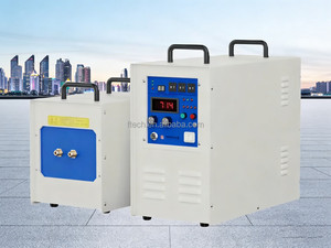 Four de fusion à petite échelle à induction haute fréquence 15KW 220V, type arbre, montage à chaud, forgeage à chaud - Product Image 5