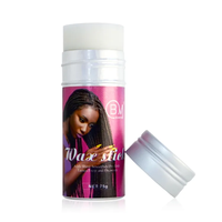 Bâtons de cire à forte tenue et contrôle des bords, mousse personnalisée, produit de soins capillaires, 24 h