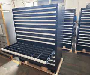 ROCKBEN Robuster Schwerlastschrank Werkstatt Fabrik Garage Lagerschrank CNC Mechaniker Rollender Stahlwerkzeug Modulschrank - Product Image 5