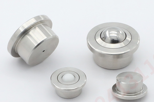 Hochbelastbare Edelstahl- & Kohlenstoffstahl-Kugelrollen SP30 50kg Tragfähigkeit Neu für Restaurantnutzung - Product Image 2