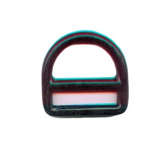 Forged H Ring 1.5 Inch AR13 D Connecting Ring Zinc Plated Carbon Steel Class C Level 4.8 For Connect Ratchet Tie Downs - Product Image 1