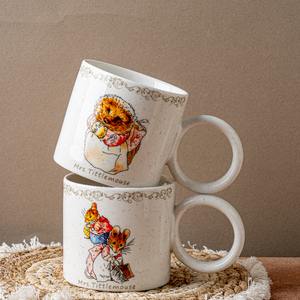Tazas de cerámica <span class=keywords><strong>Beatrix</strong></span> Potter, vasos de porcelana con asas redondas, tazas de cuentos Vintage para el hogar - Product Image 2