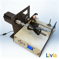 Machine à enrouler les bobines toroïdales Livia CNC PLC pour bobines vocales de haut-parleurs, diamètre de fil de 0,1 à 1,2 mm, certifiée CE