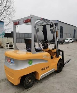 Prezzo di fabbrica 2Ton 2.5Ton batteria al litio 3Ton Full Electric ascensore quattro ruote magazzino di trasmissione All terreno carrello elevatore automatico - Product Image 4