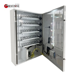 Mini máquina expendedora montada en la pared de pequeña potencia del condón de los tejidos del bocado de la operación fácil electrónica - Product Image 4