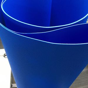 Bande transporteuse plate en PVC UNI, largeur 30 mm, épaisseur 5 mm, couleur bleue, pour l'industrie alimentaire - Product Image 5