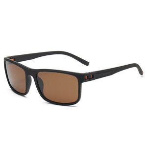Lunettes de soleil pour hommes, rectangulaires, polarisées, UV400, à monture complète, pour le sport et les activités de plein air, pour adultes, 2024 - Product Image 3