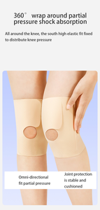 Rodillera de menisco para comercio electrónico, estabilizadores de manga de compresión, protección de recuperación de lesiones articulares delgadas para hombres - Product Image 6