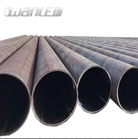 Profilés carrés en acier non allié, formés à froid, soudés par ERW et SAW, conformes à la norme EN10219-1, avec surface laminée à froid.