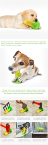 Sound Suction Cup Corn Shape <b>Pet</b> Teething Artifact Cat and Dog <b>Toy</b> - Product Image 6
