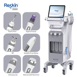 Appareil Hydra Spa pour le traitement de l'acné, réparation des peaux sensibles, pour salon de beauté, machine à oxygène Hydra pour le visage, ouverture des pores, nettoyage en profondeur - Product Image 3