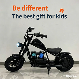 Motocicleta Elétrica Infantil 24V 160W Mini Estilo Harley Veículo Elétrico para Crianças - Product Image 4