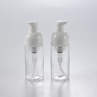 Botol pompa busa Dispenser sabun tangan busa pembersih kosong plastik 80ml