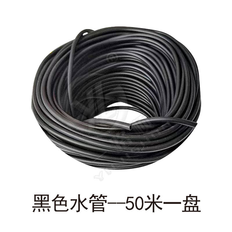 Tubo de agua negro E85 - 50 metros por rollo