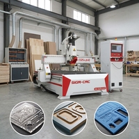 Machine CNC à bois de haute précision à bas prix, équipement CNC pour la fabrication de meubles, routeur CNC 3 axes ATC 1325