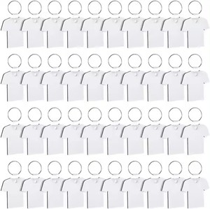 MDF Double-Sided Heat Transfer Football T-<strong>shirt</strong> Key Chains Sublimation Printable Blank Keychains Photo <strong>Frame</strong> - Product Image 2