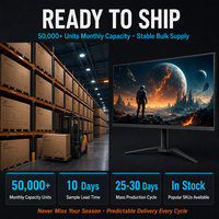 Layar Gaming OEM 27 Inci 4K 180Hz Nano IPS 10bit HDR600 Monitor Logo Kustom untuk Distributor Merek