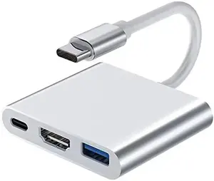 iPhone HDMI Adaptador USB, 5 en 1 HDMI Digital AV +USB +SD/TF