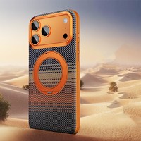Coque de téléphone de luxe pour dropshipping avec support magnétique, antichute et protection renforcée, étui professionnel pour homme compatible iPhone 17 Pro Max
