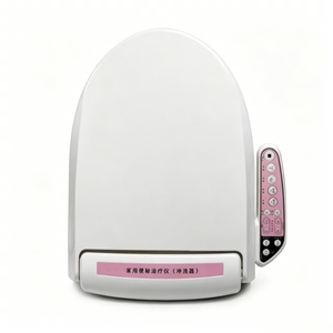 Siège de bidet intelligent 660W à commande directe d'usine avec lavage par lavement, jet oscillant et mode économie d'énergie - Product Image 1