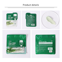 Masque facial purifiant à la boue d'arbre à thé Laikou, anti-acné, agent de dropshipping en Chine