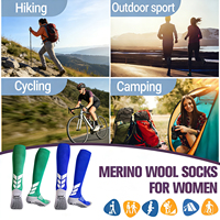 Chaussettes de sport personnalisées de haute qualité - Chaussettes de football antidérapantes jusqu'au genou avec logo personnalisé pour les joueurs de football