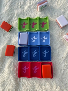 Hummingbird 3-Tile American Mahjong: Vassoio di Scambio Tessere Mahjong - Product Image 3