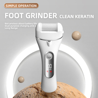 Ponceuse Électrique Pieds Anti-Callosités à Moteur Puissant, Recharge USB, Vente Chaude