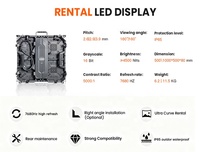 Module d'affichage LED en location P3.9, panneau LED extérieur, écran LED étanche pour la publicité