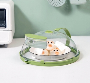 Cubierta de salpicaduras para microondas de cocina para alimentos con vaporizador de agua y mango, sin BPA y protector de salpicaduras seguro para lavavajillas - Product Image 2