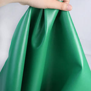 पुनर्नवीनीकरण परिधान डिजाइनर नकली चमड़े की शीट pvc धातु सिंथेटिक मुद्रित प्रतिबिंब सामग्री कपड़े छिद्रित fax चमड़े - Product Image 3