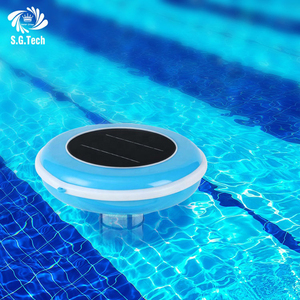เครื่องกรองน้ำพลังงานแสงอาทิตย์พลาสติก Water Crown รุ่น SG6001BU-SG6005BU พร้อมระบบจ่ายสารเคมี  ตัวเก็บผมลอยน้ำ  ที่ตักใบไม้  สำหรับสระว่ายน้ำ - Product Image 1