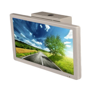 Écran de voiture rabattable de 18,5 pouces, moniteur de véhicule, connexion USB, écran LCD, résolution 1920x1080, amplificateur stéréo, RGB, 1 an - Product Image 1